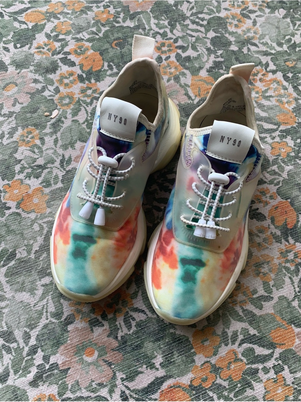 Tie-Dye Pastel Women's Sneakers
